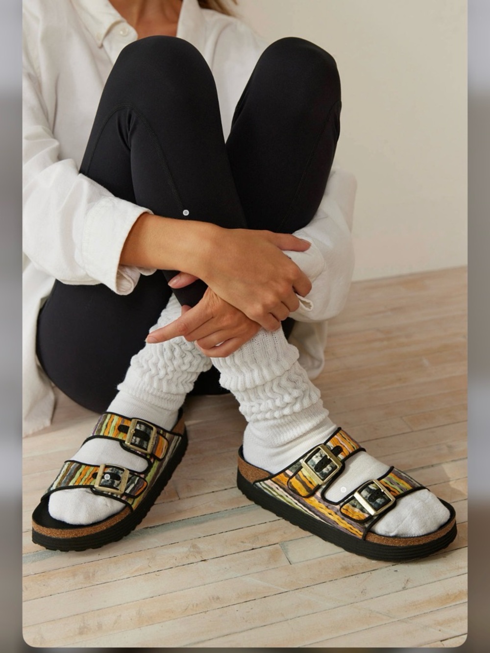 Birkenstock Papillio Arizona Yarn
Platform Sandal